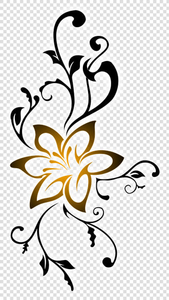 Tattoo Henna Art Mehndi   Tribal Flower Tattoo Png  Transparent PngTransparent PNG