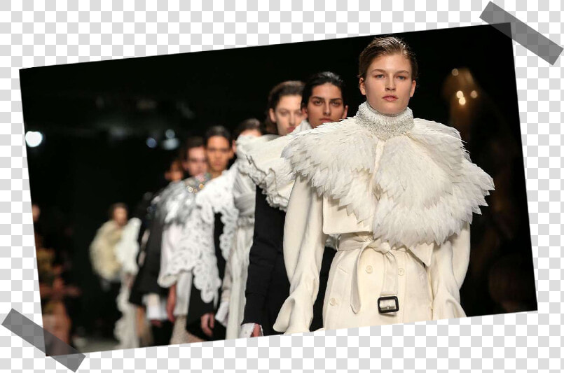 Moore Muses Burberry   Fur Clothing  HD Png DownloadTransparent PNG