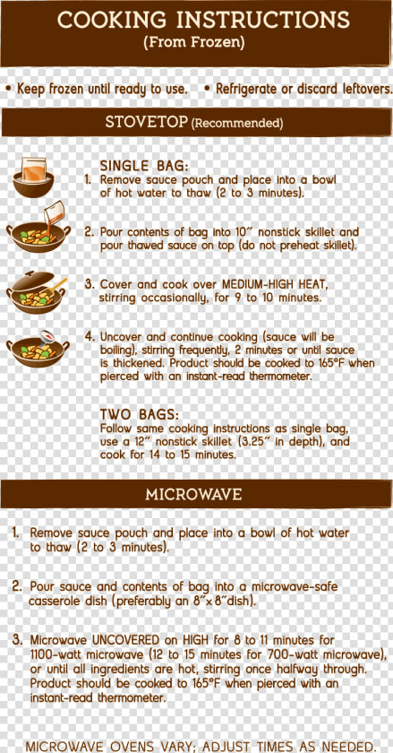 Close Cooking Instructions Nutrition Instructions   Ivory  HD Png DownloadTransparent PNG