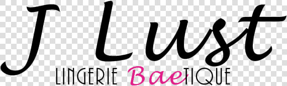 J Lust Lingerie Baetique   Calligraphy  HD Png DownloadTransparent PNG