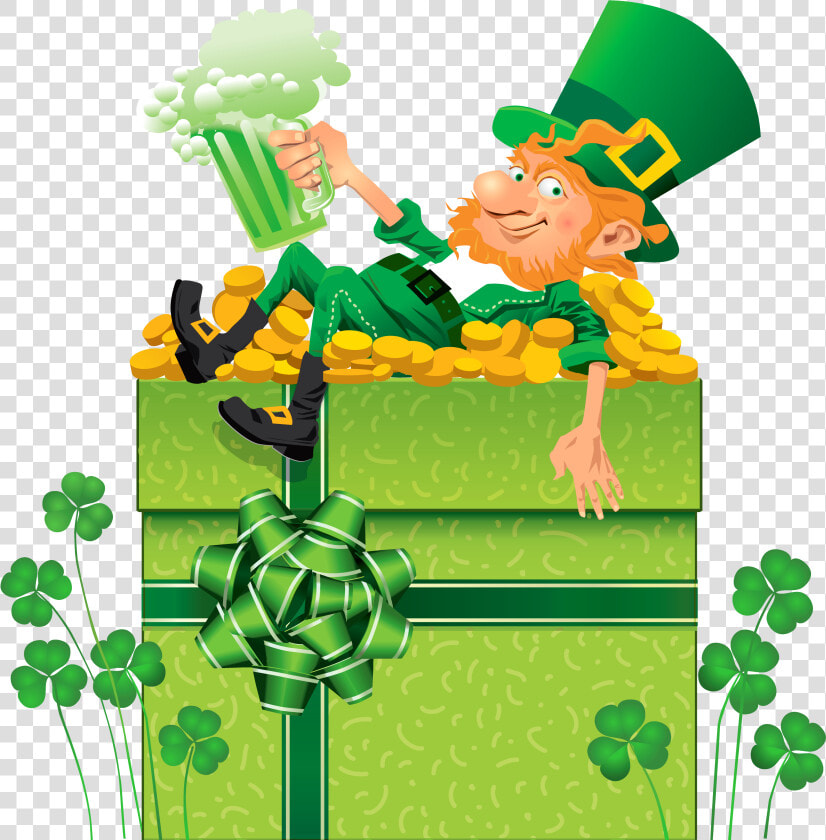 Transparent Saint Patrick S Day Png   Leprechaun St Patrick Png  Png DownloadTransparent PNG