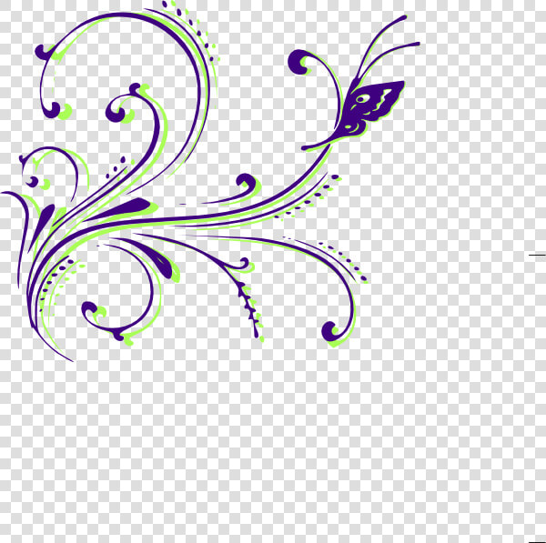Butterfly Scroll Svg Clip Arts   Wedding Card Vector Design Png  Transparent PngTransparent PNG