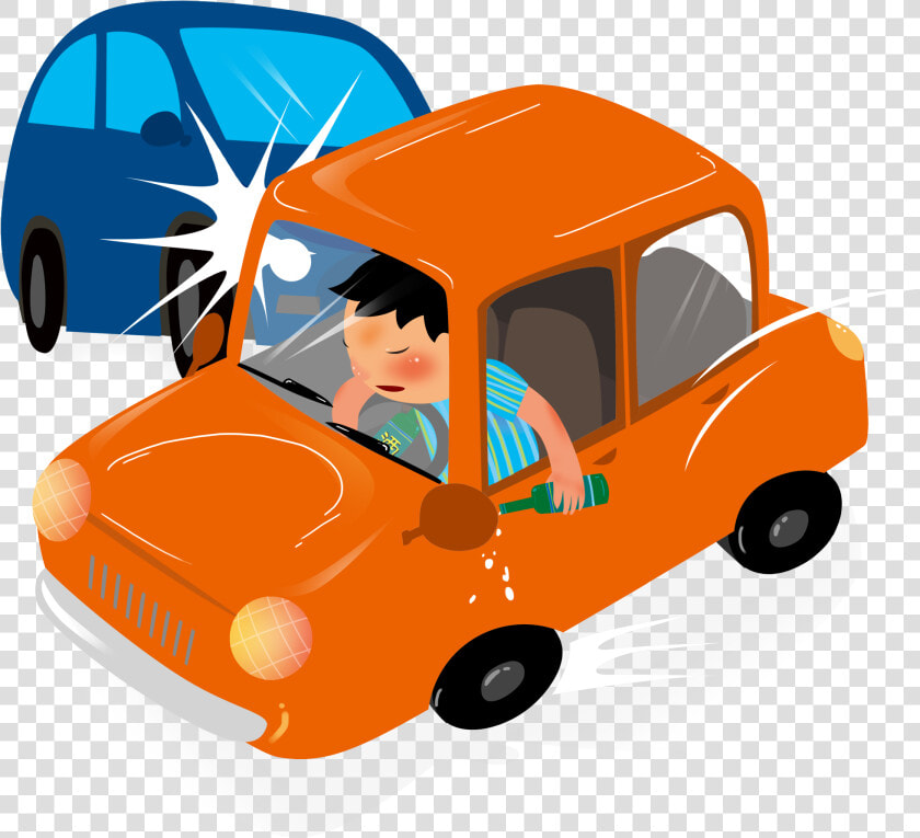 Transparent Borracho Png   Cartoon Car Accident Png  Png DownloadTransparent PNG