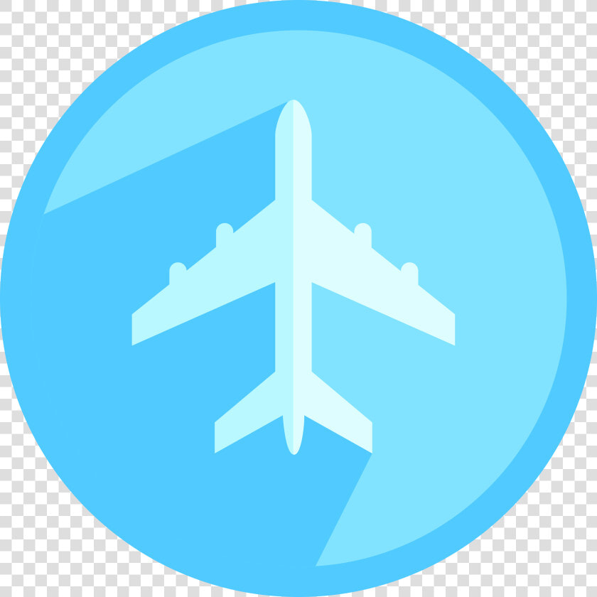 Airplane   Circle Airplane Icon Png  Transparent PngTransparent PNG