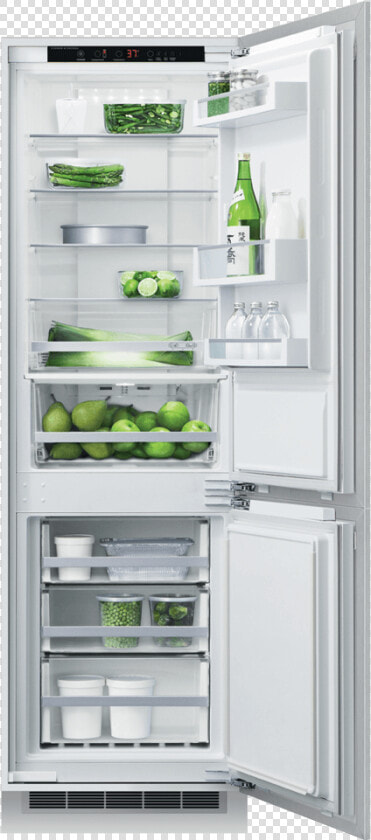 Fisher  amp  Paykel Integrated Refrigerator Freezer  24   Fisher Paykel Fridge 24  HD Png DownloadTransparent PNG