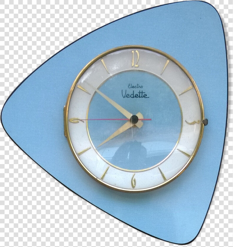 Vintage Clock Vedette Electro   Wall Clock  HD Png DownloadTransparent PNG