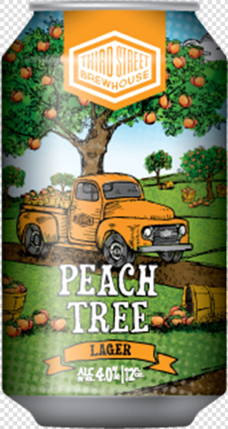3rd Street Peach Tree Lager   Third Street Peach Tree Lager  HD Png DownloadTransparent PNG