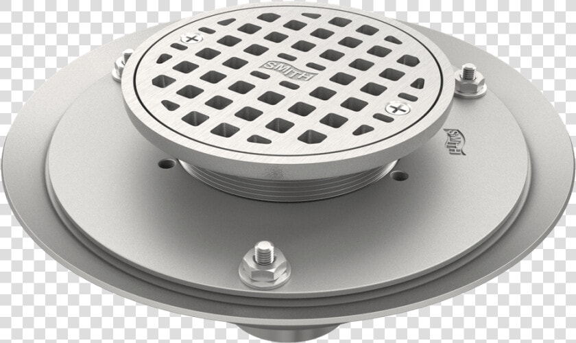 General Purpose Floor Drain With Adjustable Strainer   Waste Container  HD Png DownloadTransparent PNG