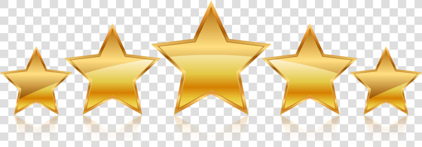 Transparent Review Stars Png   Five Gold Stars Png  Png DownloadTransparent PNG