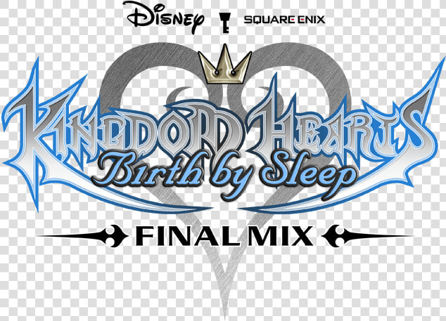 Kingdom Hearts Birth By Sleep Final Mix Logo  HD Png DownloadTransparent PNG