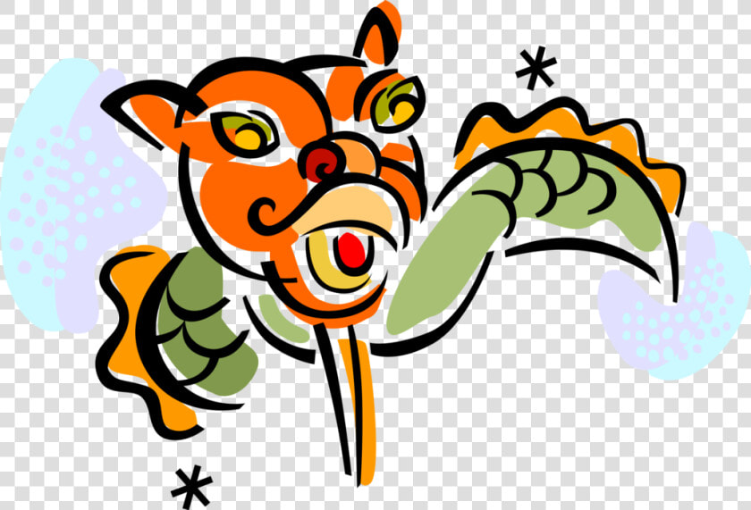 Vector Illustration Of Chinese Mythological Dragon  HD Png DownloadTransparent PNG