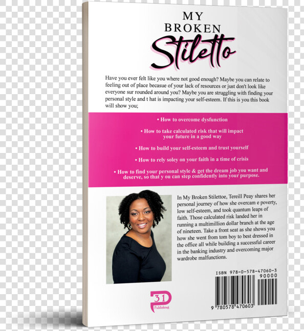 My Broken Stiletto Backcover   Brochure  HD Png DownloadTransparent PNG
