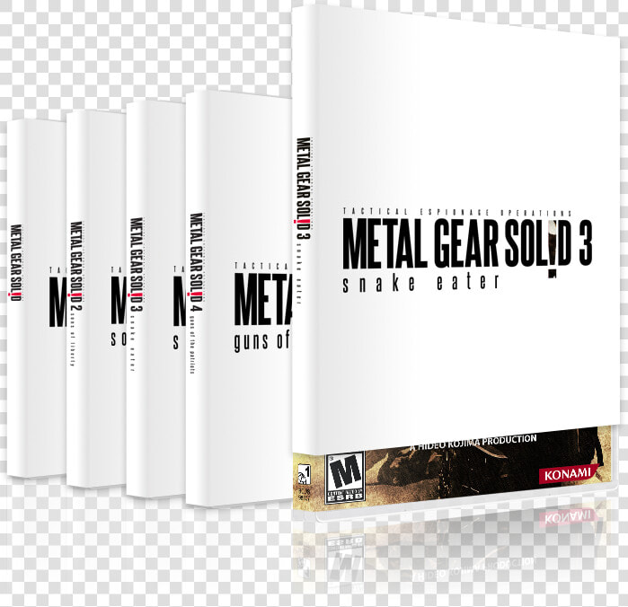 Metal Gear Solid Box Covers   Book Cover  HD Png DownloadTransparent PNG