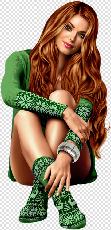 Tube Femme Assise 3d  HD Png DownloadTransparent PNG