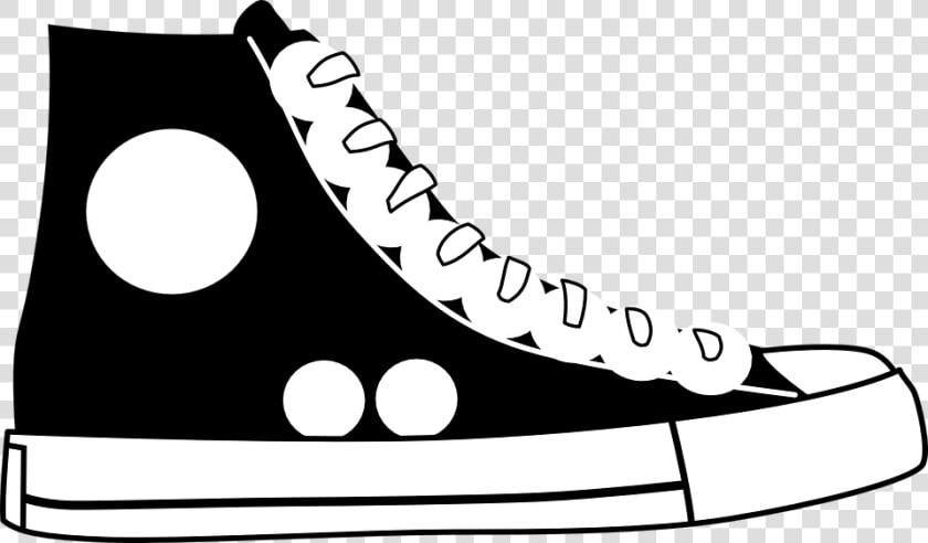 Black  Shoe  Converse  Right  Sideview   Pete The Cat Red Shoes  HD Png DownloadTransparent PNG
