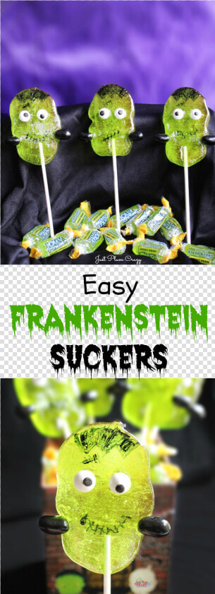 These Frankenstein Suckers Are Made With Jolly Ranchers   Poster  HD Png DownloadTransparent PNG