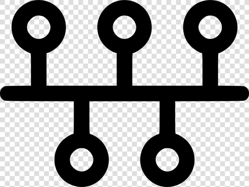 Timeline Horizontal   Timeline Icon Black And White  HD Png DownloadTransparent PNG