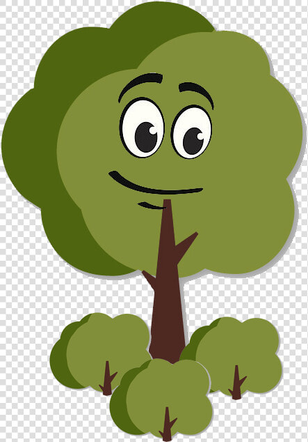 Our Better Healthcare Program For Your Trees And Shrubs   Smiling Trees Clip Art  HD Png DownloadTransparent PNG