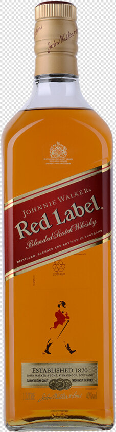 Johnnie Walker Red Label Whiskey  HD Png DownloadTransparent PNG
