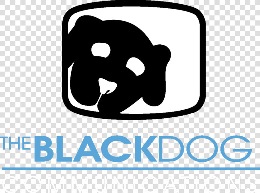 Blackdog communications Logo All Blue With Bar  HD Png DownloadTransparent PNG