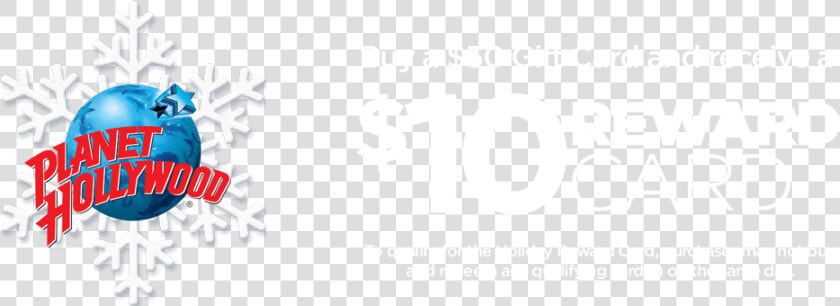 Planet Hollywood  10 Reward Card   Planet Hollywood  HD Png DownloadTransparent PNG
