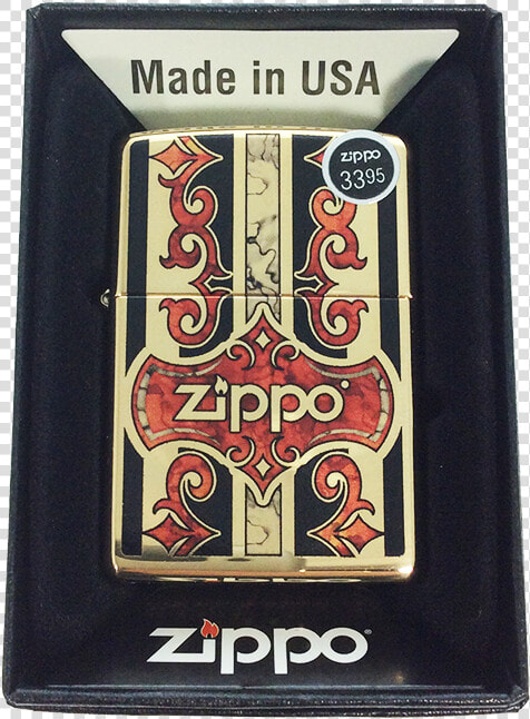 Zippo Brass Red Black Fusion   Zippo Pulp Fiction Lighter  HD Png DownloadTransparent PNG