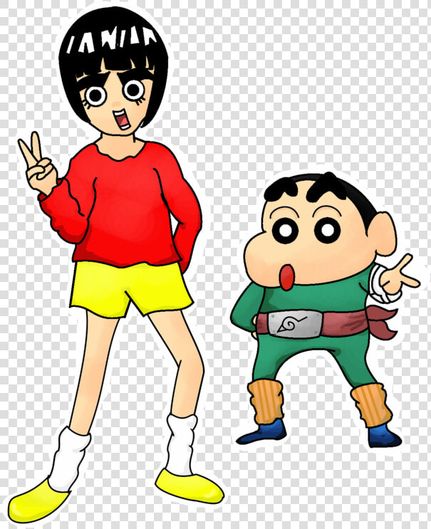 Transparent Rock Lee Png   Shin Chan Dancing Transparent  Png DownloadTransparent PNG