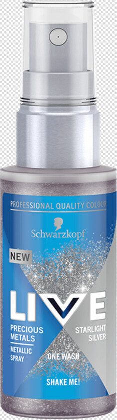 Live Color Uk Precious Metals Spray Starlight Silver  HD Png DownloadTransparent PNG