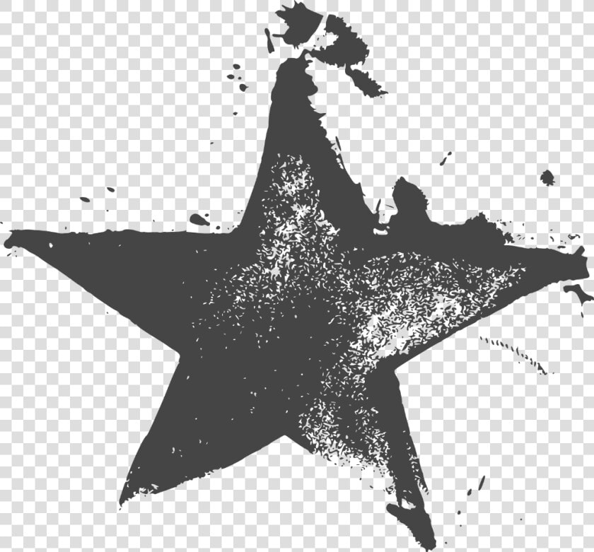  ftestickers  star  grunge  paint  drops  splash  stamp   Transparent Background Star Grunge  HD Png DownloadTransparent PNG