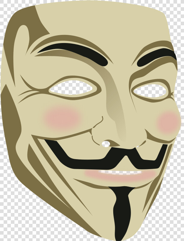 Anonymous Mask Vector   Guy Fawkes Mask Png  Transparent PngTransparent PNG