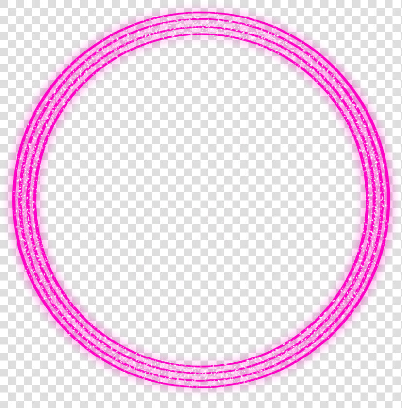  neon  round  pink  freetoedit  circle  frame  border   Converse All Star  HD Png DownloadTransparent PNG