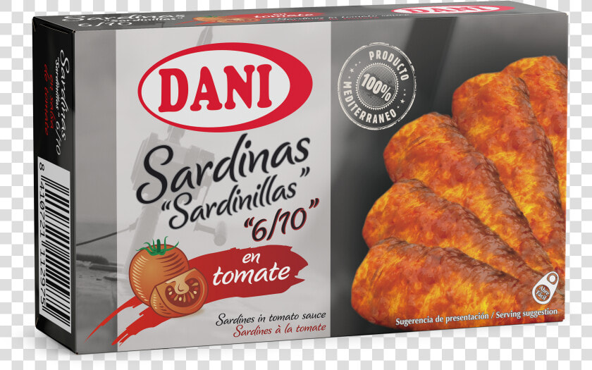 Small Sardines In Tomato Sauce 90g   Dani  HD Png DownloadTransparent PNG