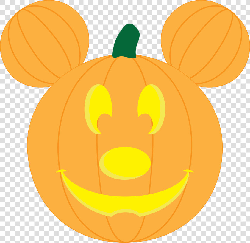 Transparent Pumpkin Vector Png   Mickey Mouse Pumpkin Clipart  Png DownloadTransparent PNG
