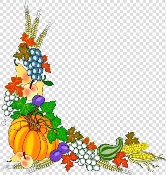 Fall Border X Clip Art Free Publication Harvest Leaf   Harvest Clip Art  HD Png DownloadTransparent PNG