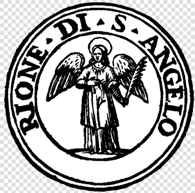 Rome Rione Xi Sant Angelo Logo   Rioni Of Rome  HD Png DownloadTransparent PNG