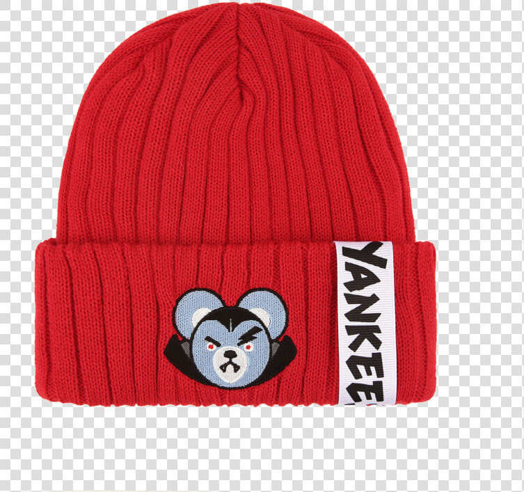 New York Yankees Halloween Bear Label Point Beanie   Beanie  HD Png DownloadTransparent PNG