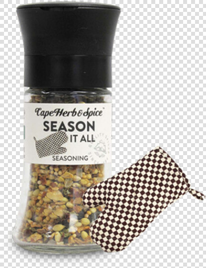 Season It All Standard Grinder   Cape Herb  amp  Spice Season It All  HD Png DownloadTransparent PNG
