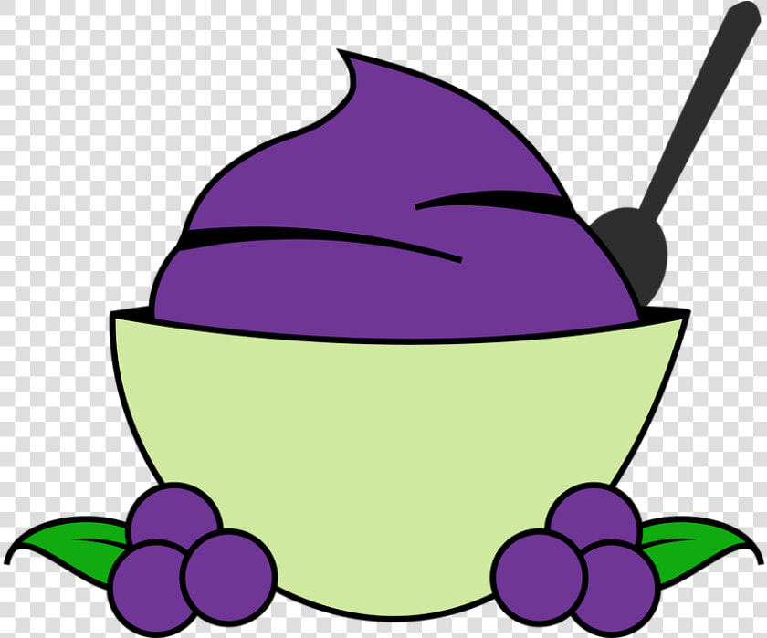 Acai Bowl  Frozen Treat  Ice Cream   Acai Bowl Clip Art  HD Png DownloadTransparent PNG