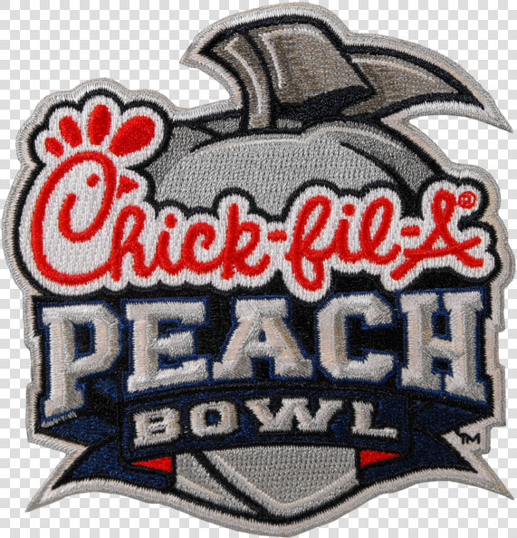 Chick Fil A Peach Bowl Patch   Chick Fil A Peach Bowl Logo  HD Png DownloadTransparent PNG