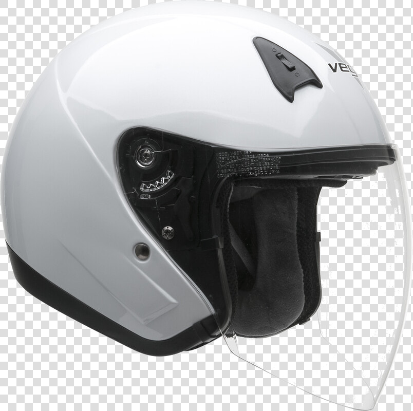 Vega Deluxe Open Face Helmet   Full Face Visor Motorcycle Helmet  HD Png DownloadTransparent PNG
