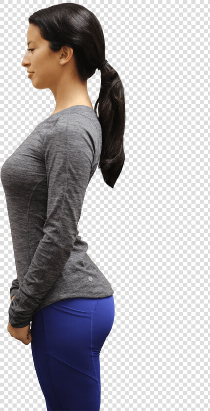 Standing With Anterior Tilt   Posture Anterior Pelvic Tilt  HD Png DownloadTransparent PNG