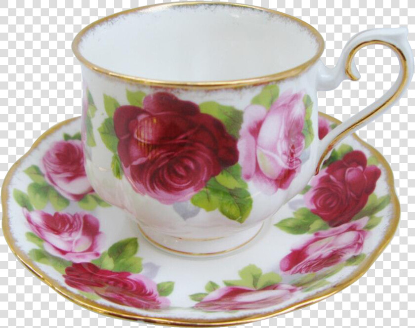 Transparent Vintage Teacup Clipart   Transparent Tea Cup Porcelain Png  Png DownloadTransparent PNG