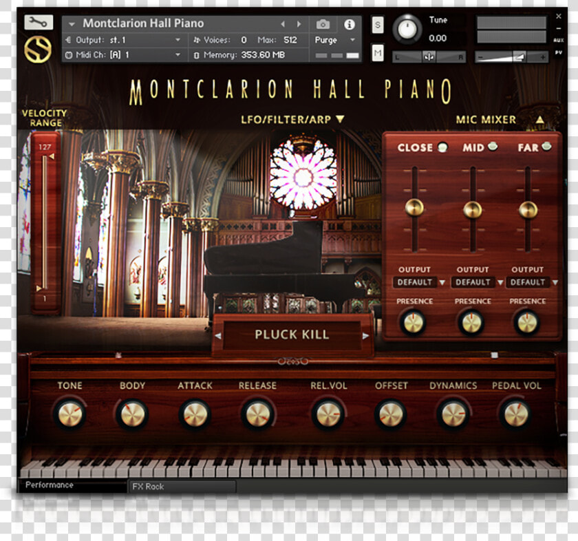 Montclarion Hall Grand Piano   Soundiron Sonespheres 2 Origins  HD Png DownloadTransparent PNG