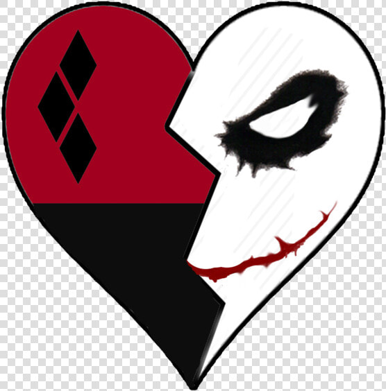 Transparent Harley Quinn Png   Harley Quinn Heart Tattoo  Png DownloadTransparent PNG