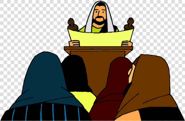 Clipart Bible Preacher   Jesus In The Synagoge Clipart  HD Png DownloadTransparent PNG