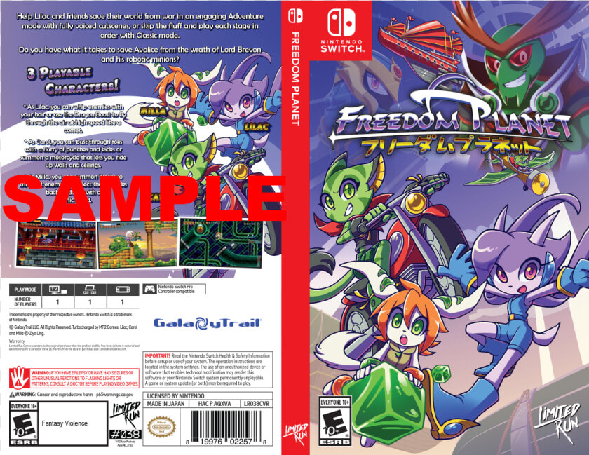 Freedom Planet 2 Nintendo Switch Date  HD Png DownloadTransparent PNG