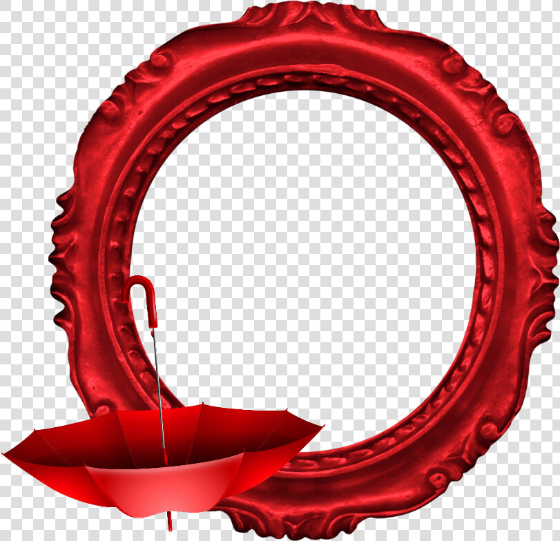  mq  red  umbrella  frame  frames  border  borders   Border  HD Png DownloadTransparent PNG