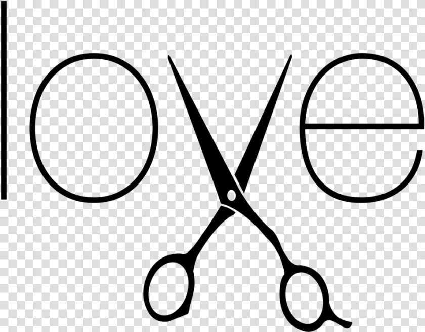 Clip Art Shears Logo   Love Shears  HD Png DownloadTransparent PNG