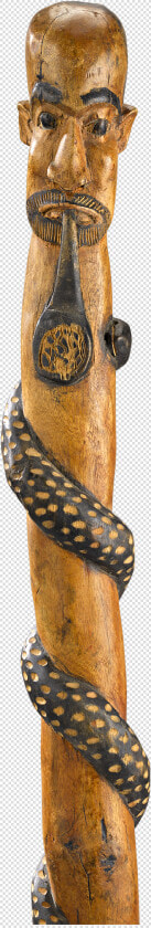 Indian Snake charmer Folk Art Cane   Carving  HD Png DownloadTransparent PNG