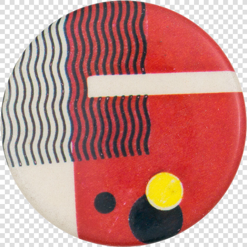 Red And White With Black Wavy Lines Art Button Museum   80s Aesthetic  HD Png DownloadTransparent PNG